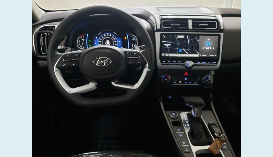 HYUNDAI CRETA 1.0 TGDI FLEX PLATINUM AUT. - PRATA - 2024 Foto 9 (Grande)