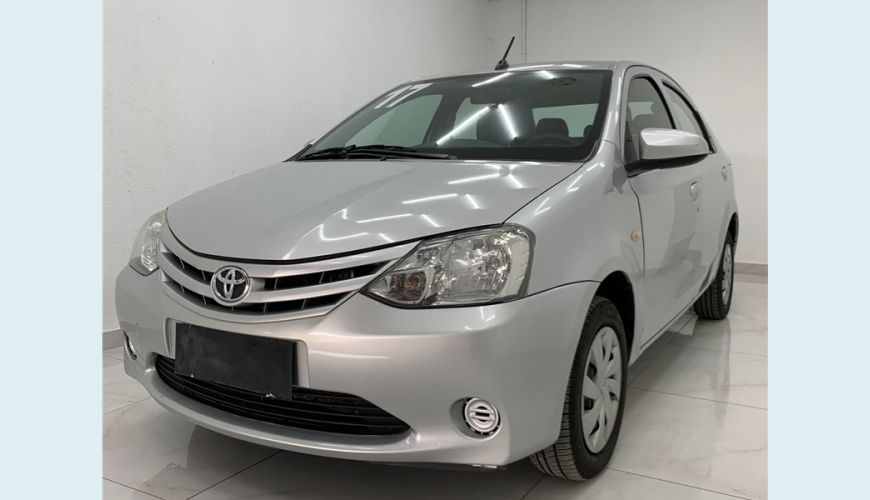 TOYOTA ETIOS 1.5 X SEDAN 16V FLEX 4P MANUAL - PRATA - 2017 Foto 9 (Grande)