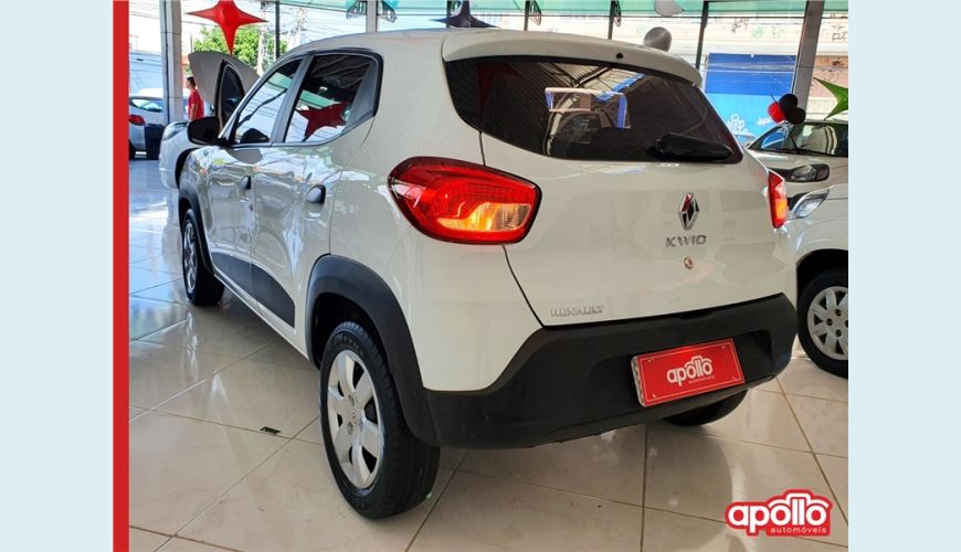 RENAULT KWID 1.0 12V SCE FLEX ZEN MANUAL - BRANCO - 2018 Foto 9 (Grande)