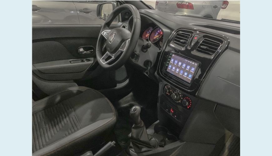 RENAULT SANDERO STEPWAY 1.6 16V SCE FLEX ZEN MANUAL - BRANCO - 2020 Foto 9 (Grande)