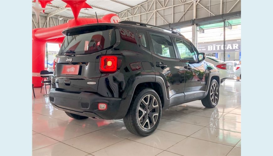 JEEP RENEGADE 1.8 16V FLEX LONGITUDE 4P AUT. - PRETO - 2021 Foto 9 (Grande)
