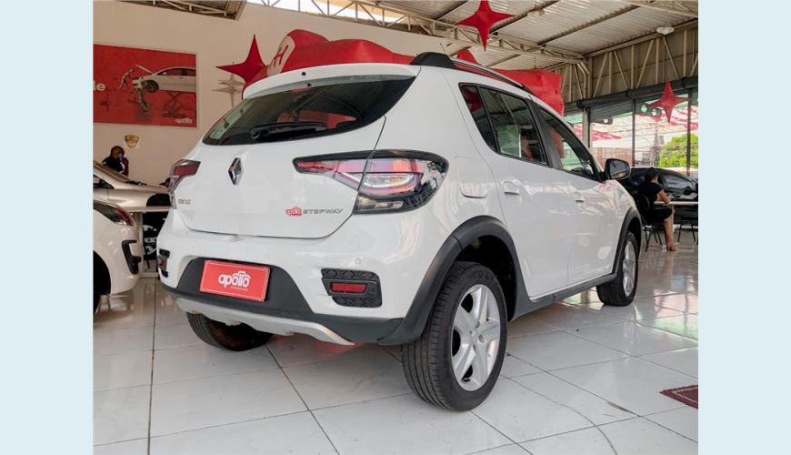 RENAULT SANDERO STEPWAY 1.6 16V SCE FLEX ZEN MANUAL - BRANCO - 2021 Foto 9 (Grande)