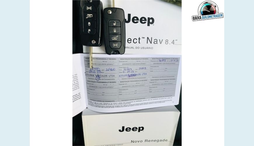 JEEP RENEGADE 1.8 16V FLEX LONGITUDE 4P AUT. - N/D - 2021 Foto 9 (Grande)