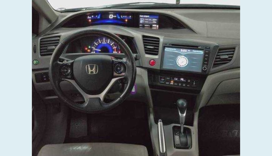HONDA CIVIC NEW LXL 1.8 16V I-VTEC AUT. FLEX - PRATA - 2013 Foto 9 (Grande)