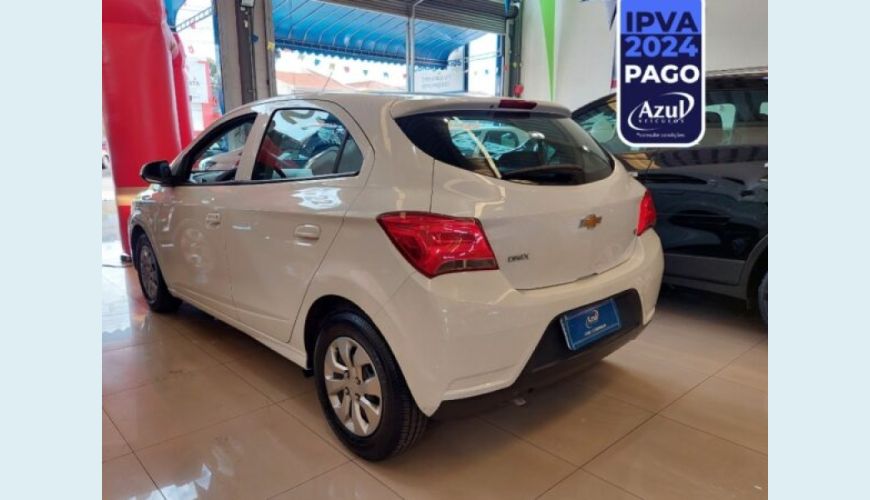 CHEVROLET ONIX 1.0 MPFI LT 8V FLEX 4P MANUAL - BRANCO - 2019 Foto 9 (Grande)