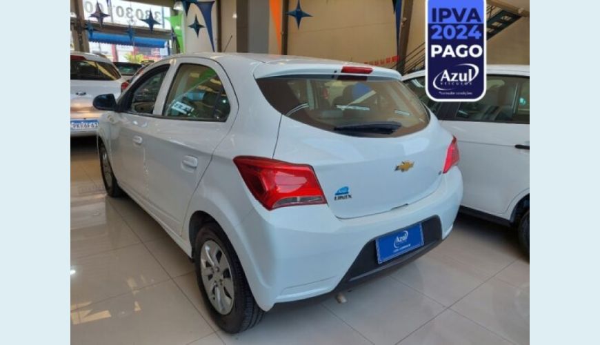 CHEVROLET ONIX 1.0 MPFI LT 8V FLEX 4P MANUAL - BRANCO - 2019 Foto 9 (Grande)