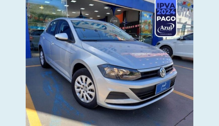 VOLKSWAGEN POLO 1.0 MPI TOTAL FLEX MANUAL - PRATA - 2019 Foto 9 (Grande)