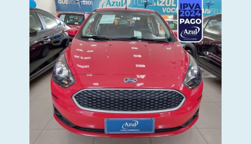 FORD KA 1.0 TI-VCT FLEX SE MANUAL - VERMELHO - 2021 Foto 9 (Grande)