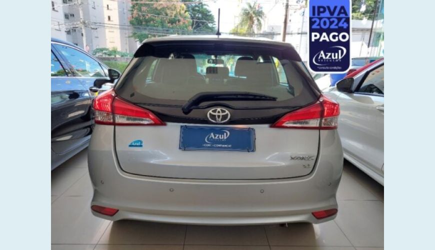 TOYOTA YARIS 1.5 16V FLEX XL PLUS CONNECT MULTIDRIVE - PRATA - 2022 Foto 9 (Grande)