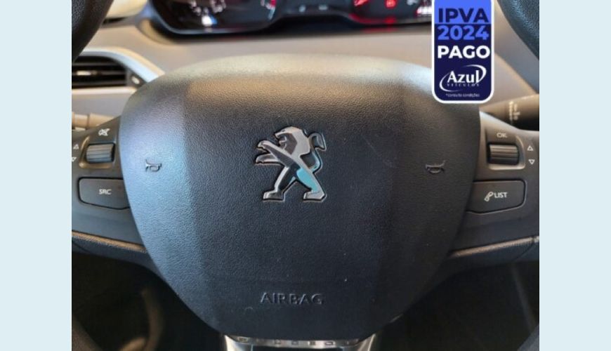 PEUGEOT 208 1.2 ACTIVE 12V FLEX 4P MANUAL - BRANCO - 2018 Foto 9 (Grande)