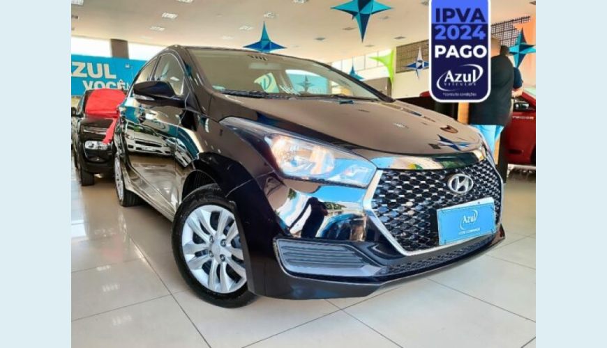 HYUNDAI HB 20 1.0 COMFORT PLUS 12V FLEX 4P MANUAL - PRETO - 2019 Foto 9 (Grande)