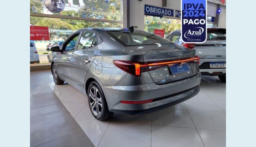 HYUNDAI HB 20S 1.0 TGDI FLEX PLATINUM PLUS AUT. - CINZA - 2023 Foto 9 (Grande)