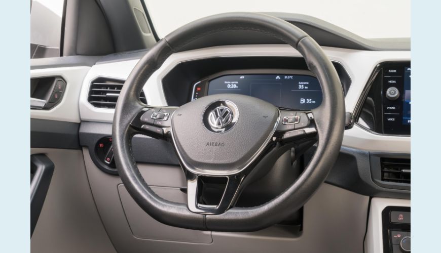 VOLKSWAGEN T-CROSS 1.4 250 TSI TOTAL FLEX HIGHLINE AUT. - PRATA - 2020 Foto 9 (Grande)