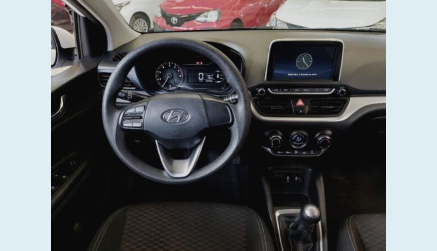 HYUNDAI HB 20 1.0 12V FLEX EVOLUTION MANUAL - BRANCO - 2021 Foto 9 (Grande)