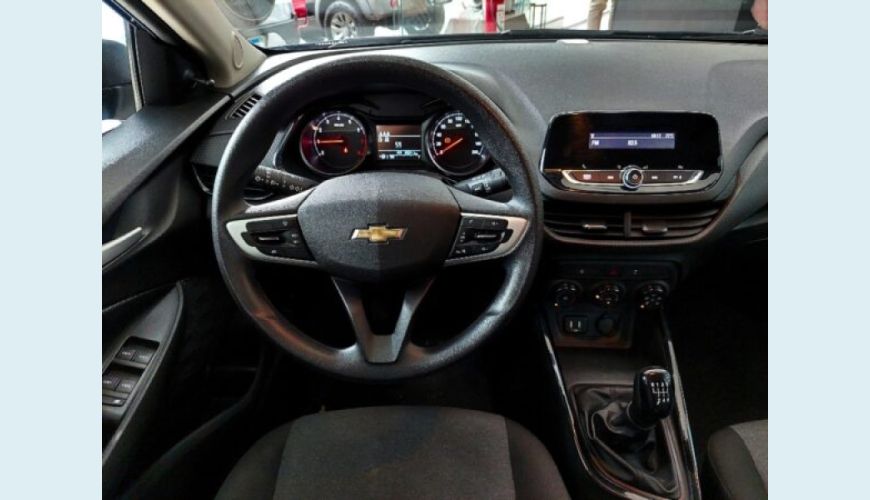 CHEVROLET ONIX 1.0 MPFI JOY 8V FLEX 4P MANUAL - BRANCO - 2019 Foto 9 (Grande)