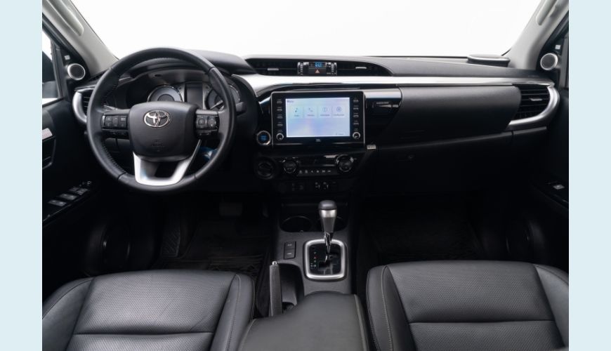 TOYOTA HILUX 2.8 D-4D TURBO DIESEL CD SRX 4X4 AUT. - CINZA - 2023 Foto 9 (Grande)