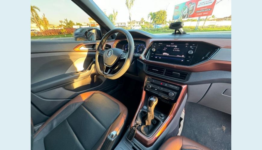 VOLKSWAGEN T-CROSS 1.0 200 TSI TOTAL FLEX COMFORTLINE AUT. - AZUL - 2020 Foto 9 (Grande)