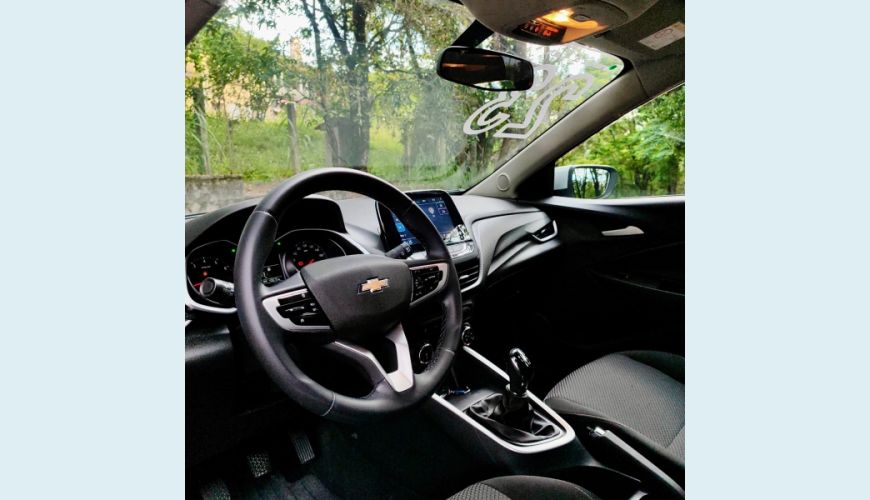 CHEVROLET ONIX LT2 1.0 FLEX MANUAL - PRATA - 2023 Foto 9 (Grande)