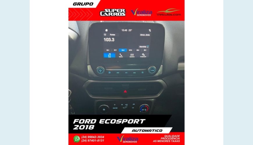 FORD ECOSPORT - BRANCO - 2018 Foto 9 (Grande)