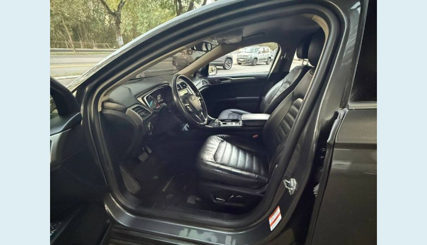 FORD FUSION SEL 2.0 ECOBO. 16V 248CV AUT. - CINZA - 2018 Foto 9 (Grande)