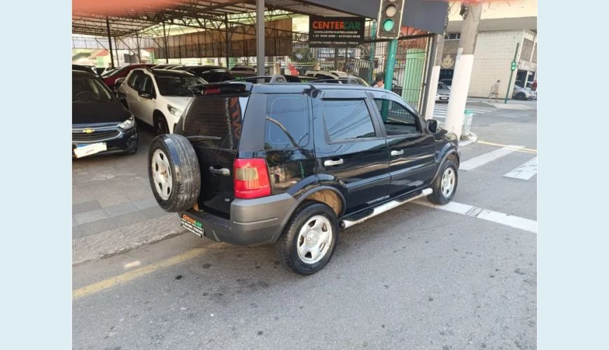 FORD ECOSPORT 1.6 XLS 8V FLEX 4P MANUAL - PRETO - 2007 Foto 9 (Grande)