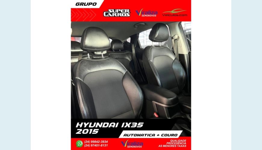 HYUNDAI IX35 - PRETO - 2015 Foto 9 (Grande)