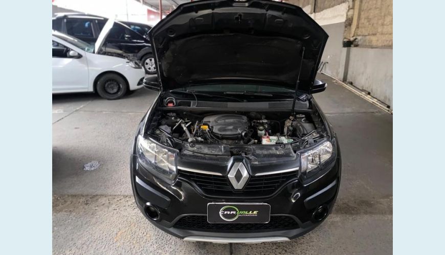 RENAULT SANDERO STEP 16R - PRETO - 2016 Foto 9 (Grande)