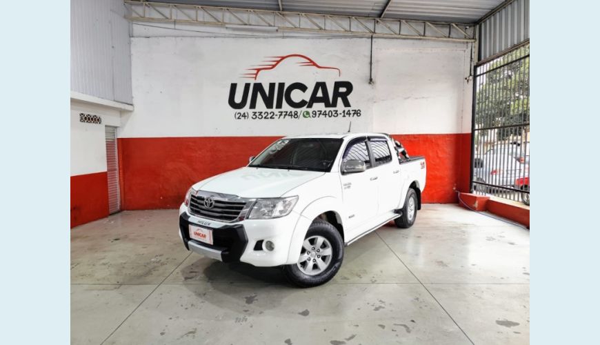 TOYOTA HILUX - BRANCO - 2013 Foto 9 (Grande)