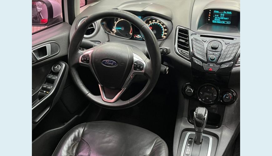 FORD FIESTA TIT./TIT.PLUS 1.6 16V FLEX AUT. - BRANCO - 2015 Foto 9 (Grande)