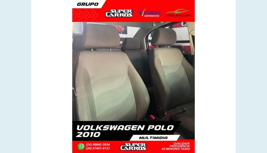 VOLKSWAGEN POLO SEDAN - PRETO - 2010 Foto 9 (Grande)