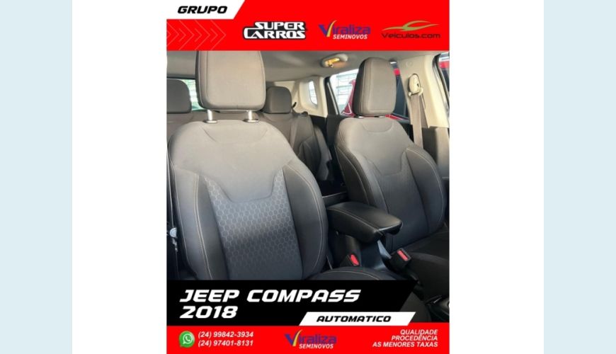 JEEP COMPASS - PRETO - 2018 Foto 9 (Grande)