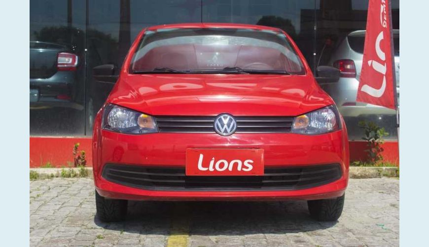 VOLKSWAGEN GOL 1.0 TEC TRENDLINE FLEX 2P - VERMELHO - 2015 Foto 9 (Grande)