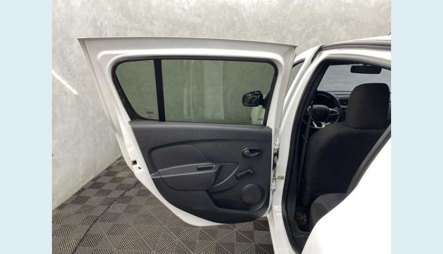 RENAULT SANDERO LIFE 1.0 12V SCE FLEX - BRANCO - 2021 Foto 9 (Grande)