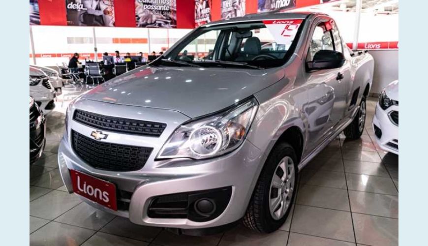 CHEVROLET MONTANA LS 1.4 FLEX - PRATA - 2019 Foto 9 (Grande)