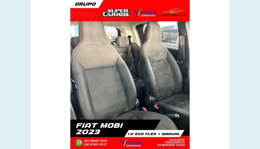 FIAT MOBI - BRANCO - 2023 Foto 9 (Grande)
