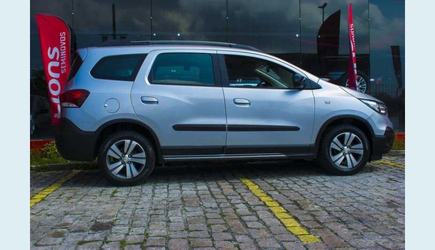 CHEVROLET SPIN 1.8 ECONOFLEX ACTIV 7S AUT. - PRATA - 2019 Foto 9 (Grande)