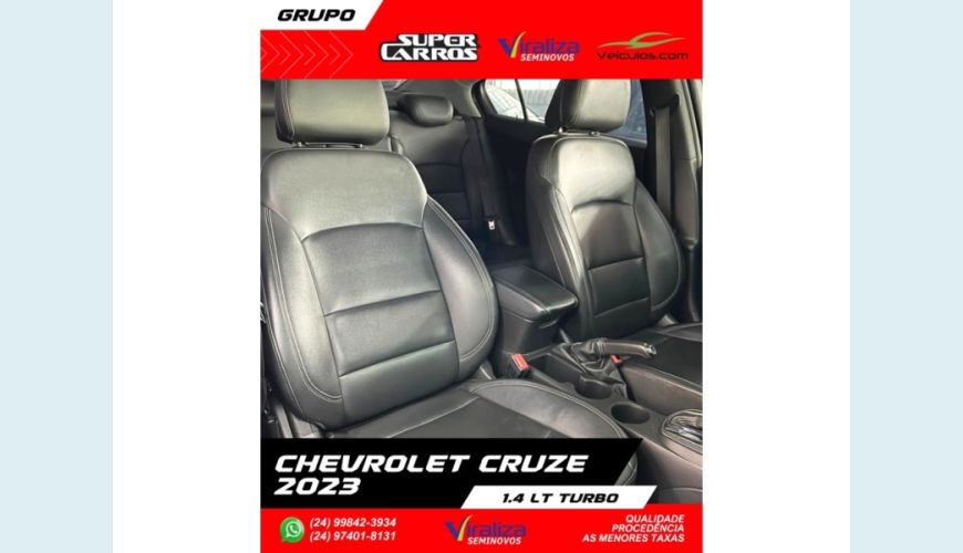 CHEVROLET CRUZE - CINZA - 2023 Foto 9 (Grande)