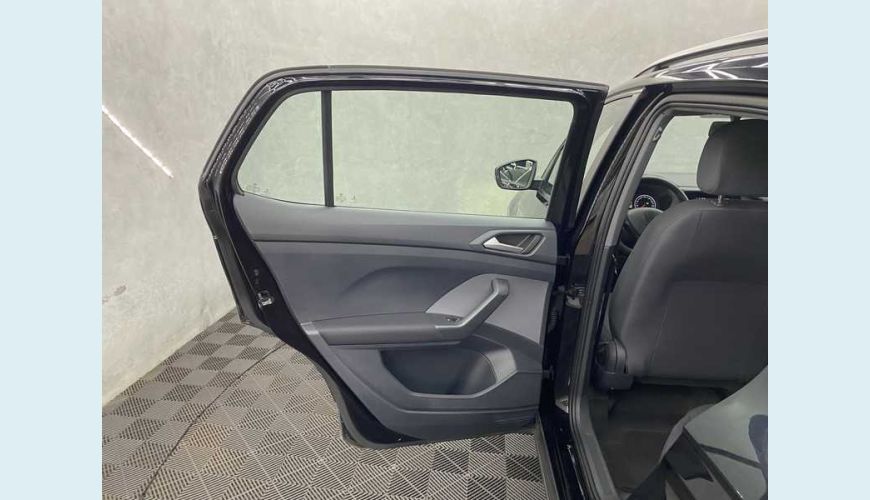 VOLKSWAGEN T-CROSS 1.0 200 TSI SENSE AUT. FLEX - PRETO - 2022 Foto 9 (Grande)