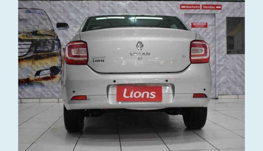 RENAULT LOGAN EXPRESSION 1.6 16V SCE FLEX - PRATA - 2018 Foto 9 (Grande)