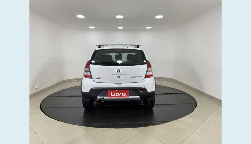 RENAULT SANDERO STEPWAY 1.6 16V HI-FLEX AUT. - BRANCO - 2014 Foto 9 (Grande)
