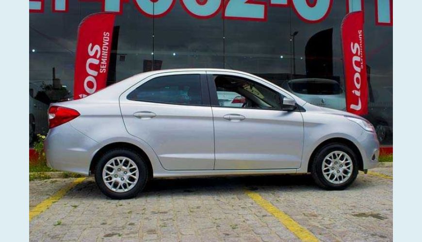 FORD KA SEDAN SE 1.0 FLEX - PRATA - 2018 Foto 9 (Grande)