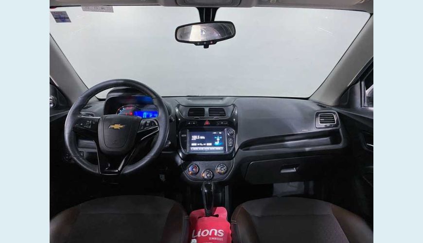 CHEVROLET COBALT LTZ 1.8 8V AUT. FLEX - PRETO - 2019 Foto 9 (Grande)