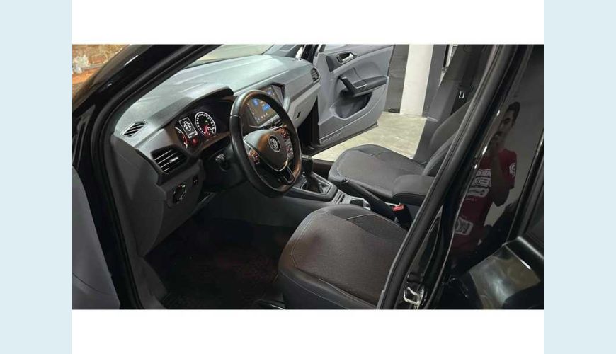 VOLKSWAGEN T-CROSS 1.0 200 TSI COMFORTLINE AUT. FLEX - PRETO - 2021 Foto 9 (Grande)