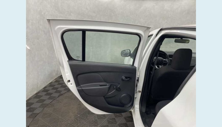RENAULT SANDERO LIFE 1.0 12V SCE FLEX - BRANCO - 2021 Foto 9 (Grande)