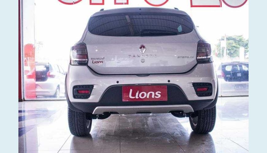 RENAULT SANDERO STEPWAY 1.6 16V SCE FLEX - PRATA - 2018 Foto 9 (Grande)