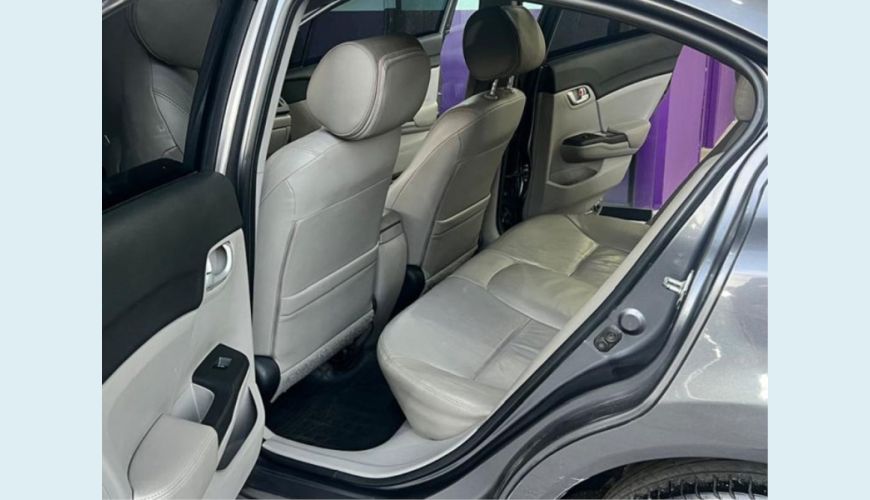 HONDA CIVIC - CINZA - 2015 Foto 9 (Grande)