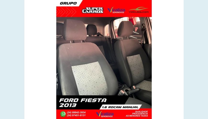 FORD FIESTA - PRATA - 2013 Foto 9 (Grande)
