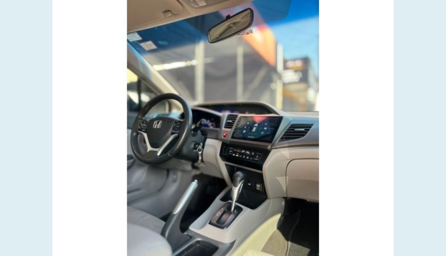 HONDA CIVIC - BRANCO - 2014 Foto 9 (Grande)