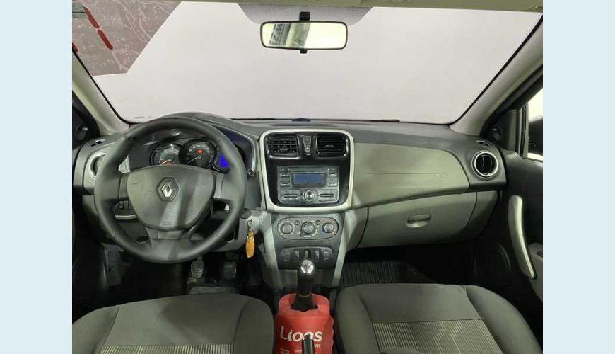 RENAULT LOGAN EXPRESSION 1.6 16V SCE FLEX - PRETO - 2017 Foto 9 (Grande)