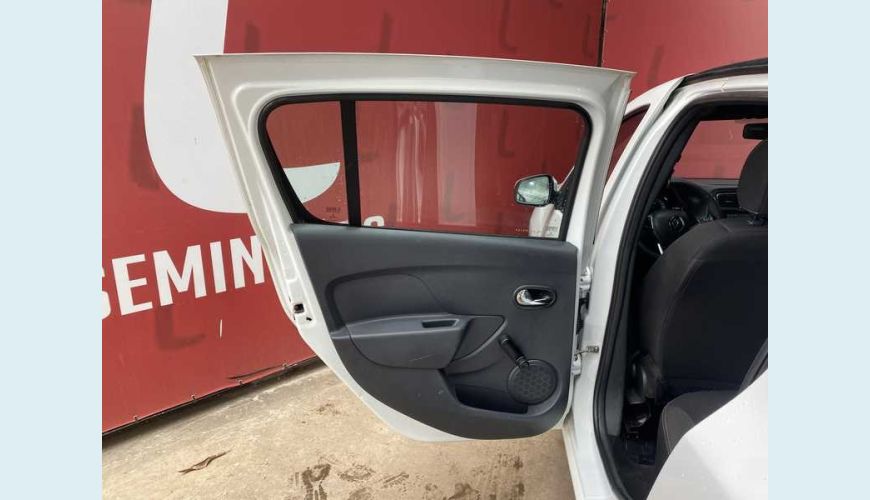 RENAULT SANDERO ZEN 1.0 12V SCE FLEX - BRANCO - 2020 Foto 9 (Grande)